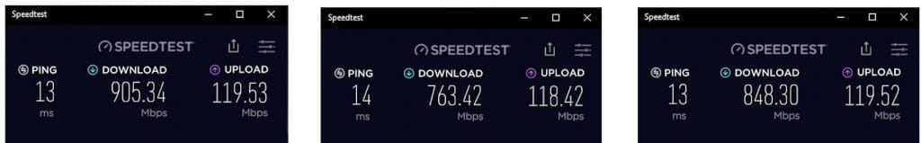 BT Full Fibre 900 side by side review