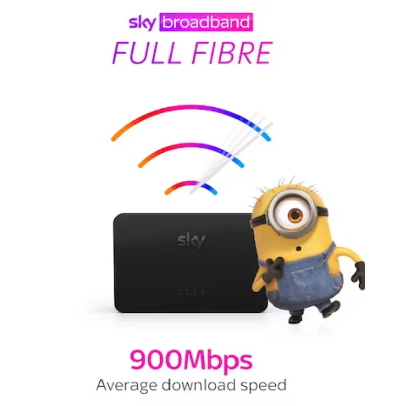 Sky Full Fibre 900 Gigafast Broadband